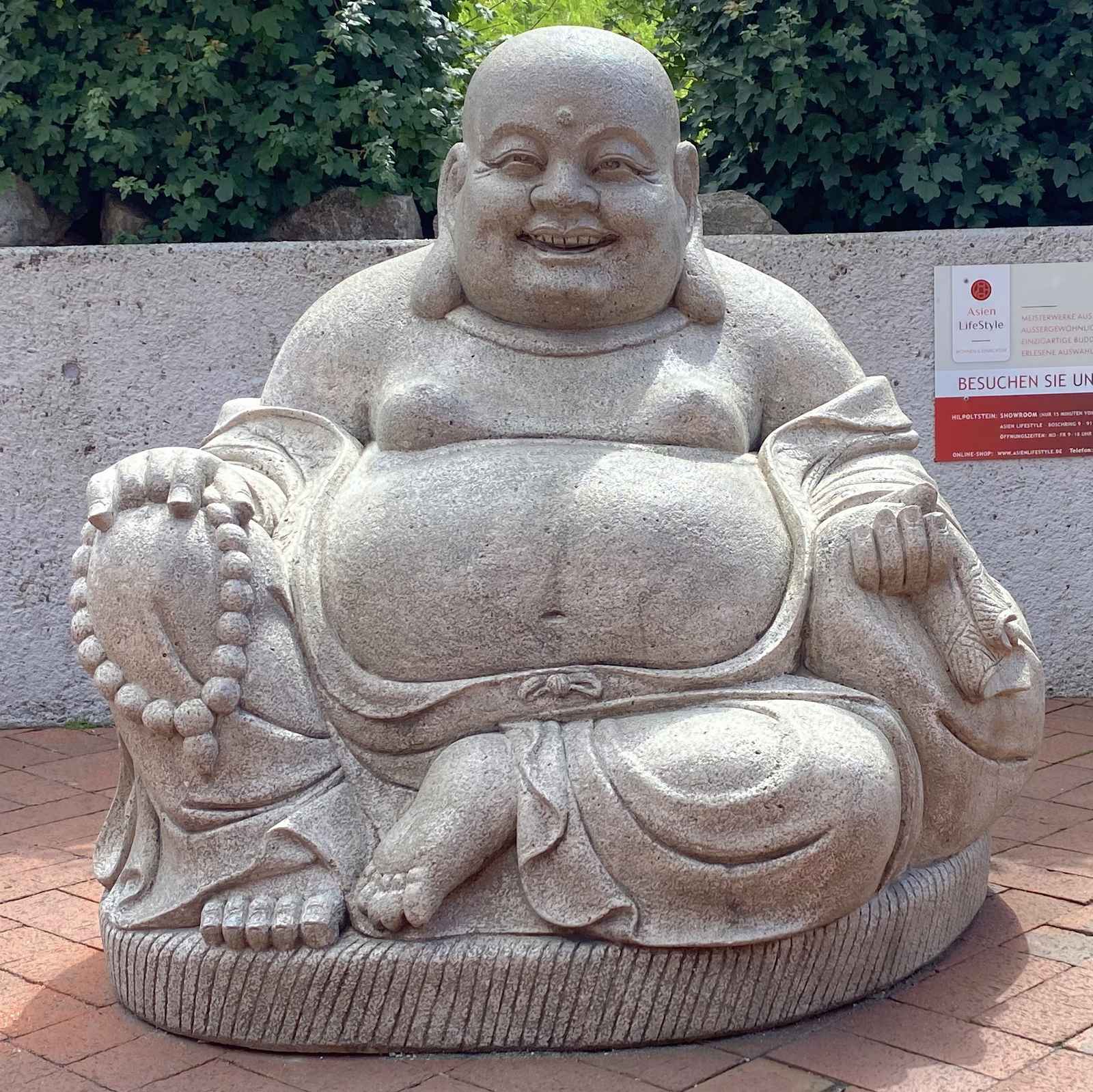 Meditation 5 cm Buddha Figur bu05 Glücklicher lachender Buddha 