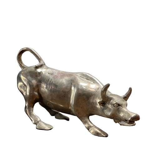 Ochsen Figur Tierkreiszeichen (12,5cm) Bronze Büffel China