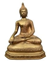 Buddha Figur Bronze Siddharta Gautama Thailand - Nachlass