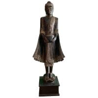 Wochentags Buddha Mittwoch (230cm) Holz Statue Thailand