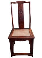 Chinesischer Holz Stuhl mit Lotusblume - China Möbel