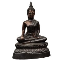 Buddha Figur Bronze Thailand Skulptur Sammlerstück