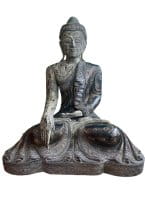 Holz Buddha Statue Mandalay / Burma - 130cm groß