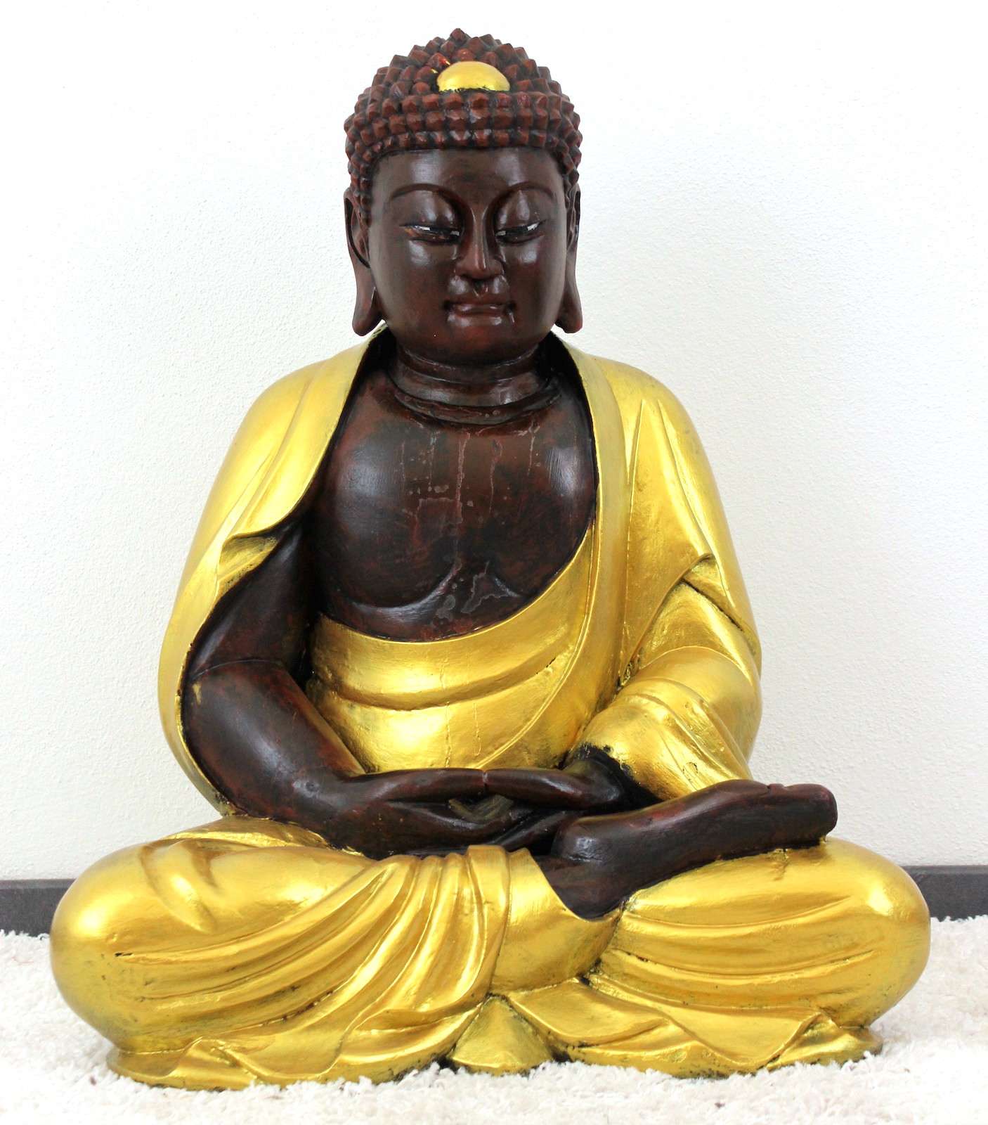 China Hotai Buddha Schlüsselanhänger Rosenholz Figur Anhänger AsienLifeStyle 