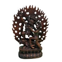 Yamantaka Vajrabhaira Bronze Figur