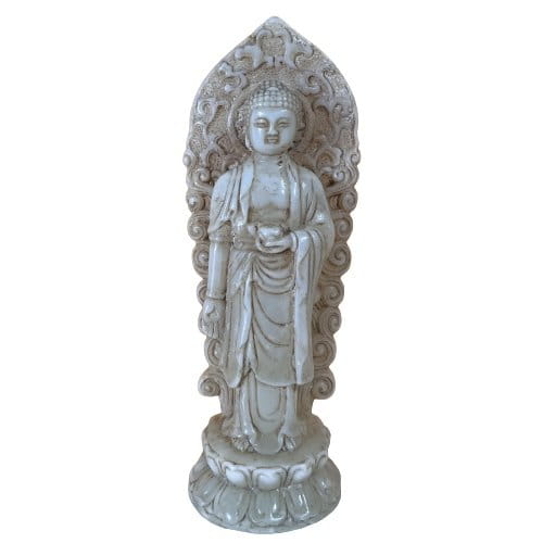 Buddha Figur Hetian Jade China 17cm groß