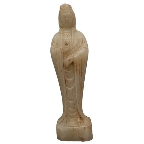 Kwanyin Buddha Figur Hetian Jade China