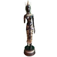 Thailändischer Tempelwächter Teppanom - Bronze Statue