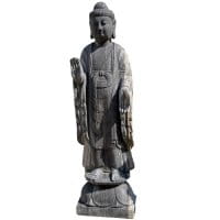 Buddha Figur Garten 1m große Skulptur