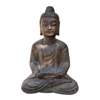 Buddha Garten Meditation Figur Stein Skulptur - 61cm groß - frostfest